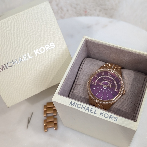 Michael Kors Lauryn Crystal Quartz watch mk3722 - Picture 6 of 12